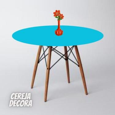 Imagem de Capa toalha de mesa redonda estilo  eiffel para diversas mesas e medid