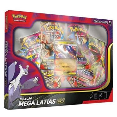 Imagem de Pokémon Box Mega Latias EX - Copag