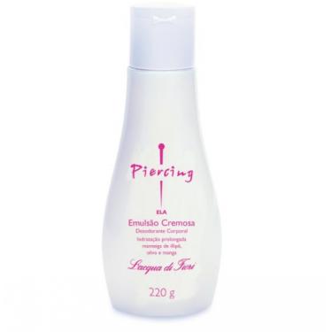 Imagem de Emuls hidratante Piercing Ela 220g Lacqua di Fiori (505498)