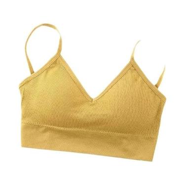 Imagem de Sutiã Esportivo Feminino Sem Costura, Top Push-up, Lingerie Sexy, Roup