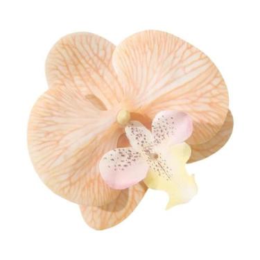 Imagem de Flores De Orquídea Borboleta Artificial Em Látex De 11 Cores Para Deco