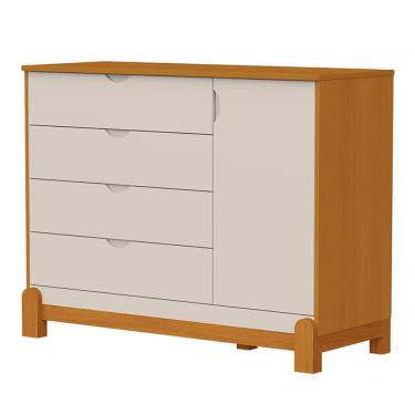 Imagem de Cômoda Sapateira Lótus Liso Areia Savana - Reller