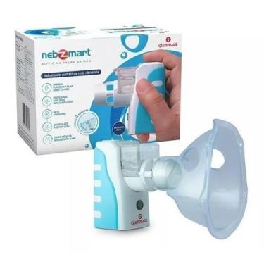 Imagem de Inalador e Nebulizador Glenmark - Nebzmart, Branco