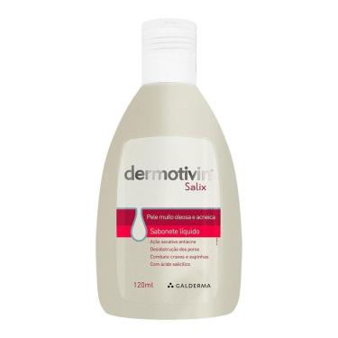 Imagem de Sabonete Líquido Facial Dermovitin - Dermotivin Salix 120ml-Unissex