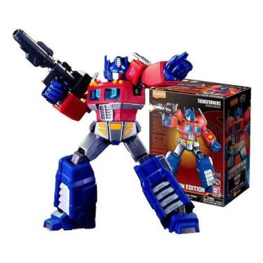 Imagem de Blokees Model Kit Boneco Transformers Action Edition 01 G1 Optimus Pri