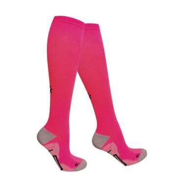 Imagem de Meia de Alta Compressão Profissional Master Kanxa , Pink, 39/43