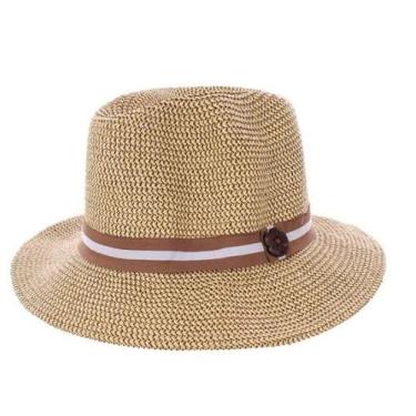 Imagem de chapéu de praia feminino adulto verão panamá - Lucy Pinheiro Moda prai