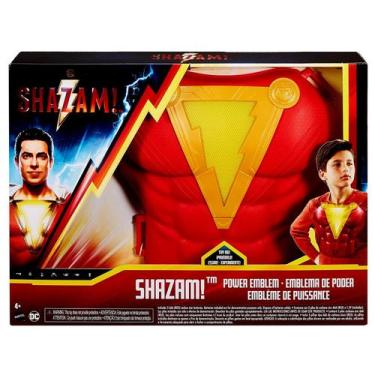 Imagem de Brinquedo Armadura Peitoral Com Luz E Som - Shazam Dc Comics - Ideal P