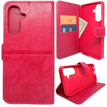 Imagem de Capa Carteira para Samsung A56 (Tela de 6.7) Capinha Case - Genérico, 