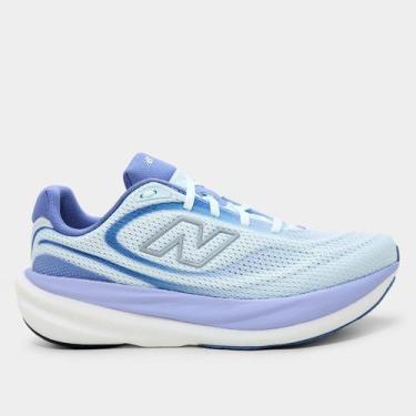 Imagem de Tênis New Balance Infinion 1080 V15 Feminino, Azul, Prata, 34