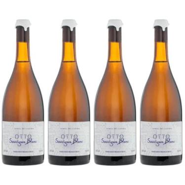 Imagem de Vinho Branco Sauvignon Blanc Otto Premiado 750ml Kit 4un