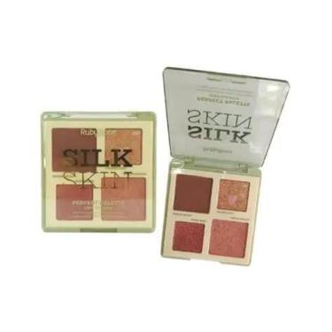 Imagem de Paleta Contorno, Blush E Iluminador Perfect Blend Silk Skin cor:2 - ru