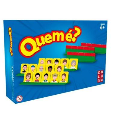 Imagem de Jogo de Tabuleiro Quem É Coluna 6+ Anos