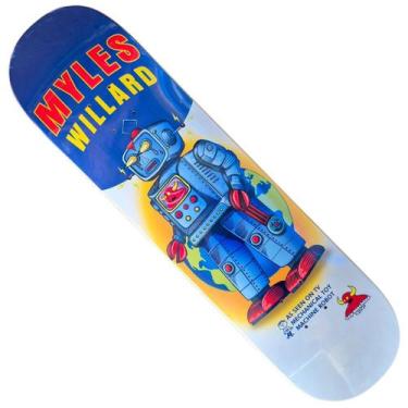 Imagem de Shape Toy Machine 8,0 Maple Myles Willard Robot + Lixa - Toy Machine S