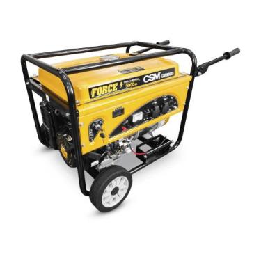 Imagem de Gerador Force á Gasolina - 4 Tempos - 110/220V - GM 8000E - Csm