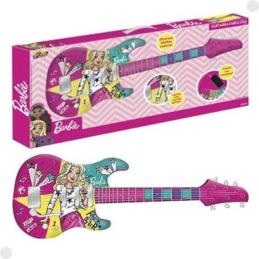 Imagem de Guitarra Fabulosa Rosa da Barbie F00045 - Fun