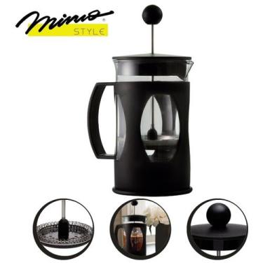 Imagem de Cafeteira Prensa Francesa Borossilicato Portátil 600ml Mimo Style
