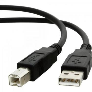 Imagem de Cabo de Dados USB 2.0 A Macho x USB 2.0 B Macho 10m Preto Storm