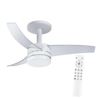 Imagem de Ventilador de Teto com Controle Remoto Arno Branco 3 Pás 6 Velocidades