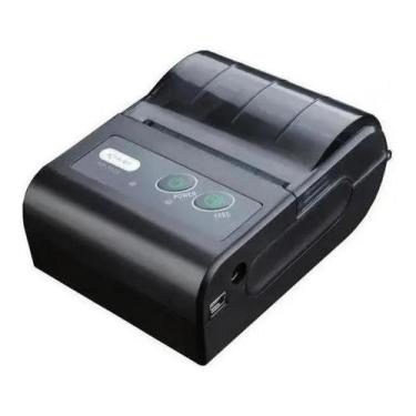 Imagem de Mini Impressora Térmica Bluetooth Cupom Pedido Ifood Qr Code - Congrat