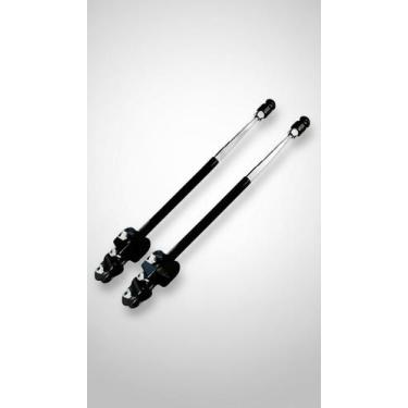 Imagem de Par Antena Proteção Moto Retrátil Inox 5 Estágios - Congratulations St