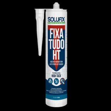 Imagem de Cola Selante Fixa Tudo Solufix 425g Veda e Adere Debaixo dÁgua Alta Pe