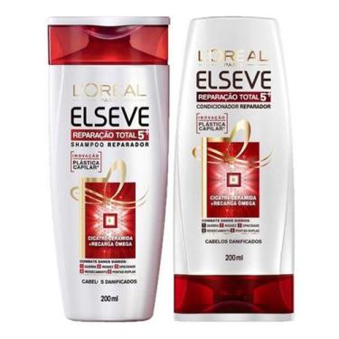 Imagem de Kit Shampoo + Condicionador Reparação Total 5 Loreal 200ml - L'oreal P