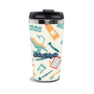 Imagem de Garrafa Térmica Odontologia - Inox