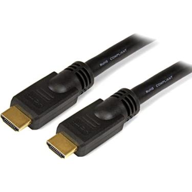 Imagem de StarTech. Cabo HDMI de 6 metros - Cabo HDMI Ultra HD 4K x 2K - M/M - Cabo HDMI para HDMI de alta velocidade para um laptop/computador/TV (HDMM20), preto