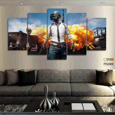 Imagem de Quadro Decorativo PlayerUnknown`s Battleground 130x63 em te