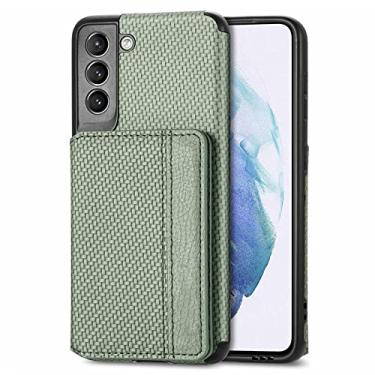 Imagem de Capa de telefone flip slot para cartão de luxo para Samsung Galaxy A52 A72 A22 A12 A51 A71 A50 M12 M22 M32 para Samsung S21 S20 FE S22 Plus Note 20 Ultra, verde, para Samsung A32 (4G)