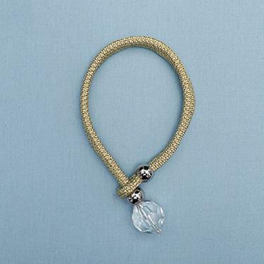 Imagem de 1 peça de cristal frisado cortina de borla tieback quarto acessórios suportes de cortinas fivela corda decoração de casa talão cortina de atadura, E, 2 peças