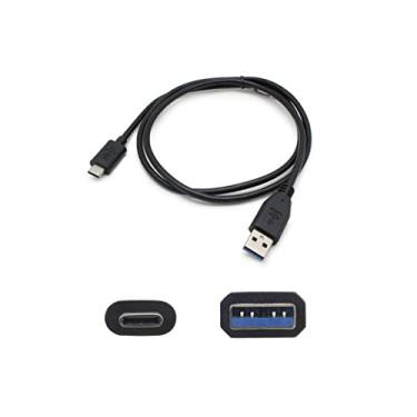 Imagem de AddOn 1 M USB 3.1 (C) macho para USB 3.0 (A) cabo adaptador macho preto (USBC2USB3A1MB)