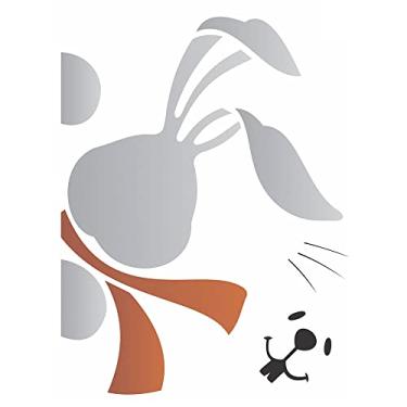 Imagem de Stencil de Acetato para Pintura OPA Simples 15 x 20 cm - 1902 Coelho Surpresa