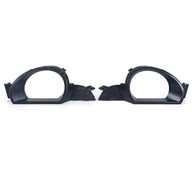 Imagem de JESYMBX Para Audi Q7 Pre-Facelift 2007-2009 Para-choque dianteiro Luz de Nevoeiro Tampa Guarnição Esquerda Motorista