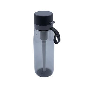 Imagem de Garrafa de agua Philips AWP2731GRR Cinza - Squeeze com Capacidade de 660ml com Filtro GoZero AWP285 estrutura em plástico Tritan sem BPA