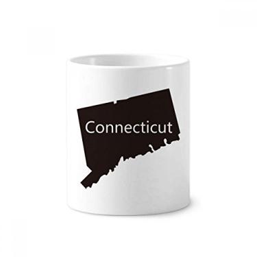 Imagem de Connectic America – Suporte de caneta com contorno de mapa dos EUA