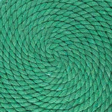 Imagem de West Coast Paracord Corda de algodão torcido natural – Corda artesanal – Corda tripla super macia e forte para esportes, decoração, artesanato, macramê, uso interno (0,6 cm x 1,8 m, verde grama)