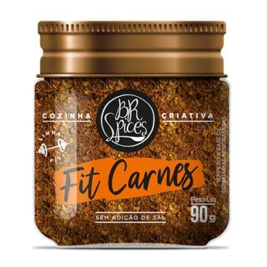 Imagem de Br Spices Tempero Pote Br Spices Fit Carnes 90G