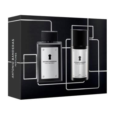 Imagem de Kit Perfume Antonio Banderas The Secret - Masculino Eau De Toilette 10