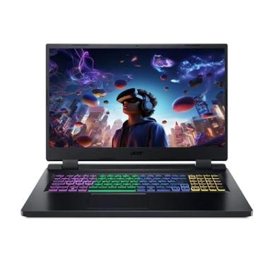 Imagem de Acer Laptop para jogos Nitro 5, tela FHD de 17,3 polegadas (1920 x 1080) 16:9, 144Hz, AMD Ryzen 7 6800H, Octa-cores, GeForce RTX 3070, 16 GB DDR5 RAM, SSD de 1 TB, Windows 11, BK, Obsidian Black, TWE