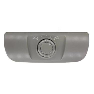 Imagem de IKUESM Compatível com Renault Scenic Laguna Megane MK2 Interruptor de controle da janela do teto solar Botão do painel da tampa da moldura Peças de reposição cinza Acessórios para carro