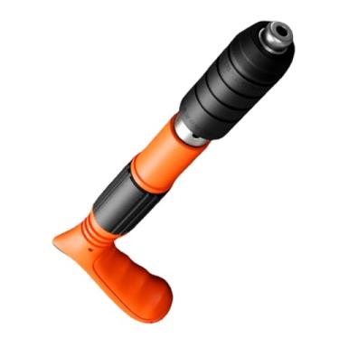 Imagem de Kit Rebitadeira Pistola Fixação De Pregos Rebites Pino Acompanha Luvas Óculos Acrílico Tapa Ouvidos