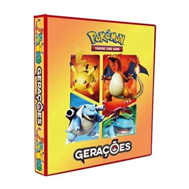 Imagem de Álbum Pokémon Pasta tipo Fichário para Cards - GERAÇÕES
