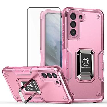 Imagem de Asuwish Capa de telefone para Samsung Galaxy S22 Plus 5G com capa protetora de tela e suporte de anel fino acessórios de celular híbrido rígido robusto Gaxaly S22+5G Galaxies S22plus 22S + S 22 22+ G5