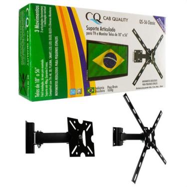 Imagem de Suporte Articulado com 3 movimentos para Smart TV 4K UHD LED 55 TCL  A