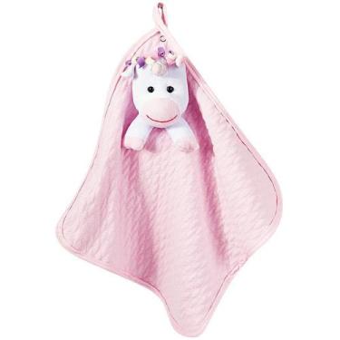 Imagem de Naninha Malha Unicórnio Rosa P - Talismã