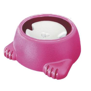 Imagem de Bebedouro Furacao Pet Glamour Pelos Longos Rosa 1L - Furacão Pet