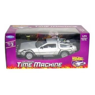Imagem de Miniatura Delorean De Volta Para o Futuro I Time Machine - 1/24 - Well