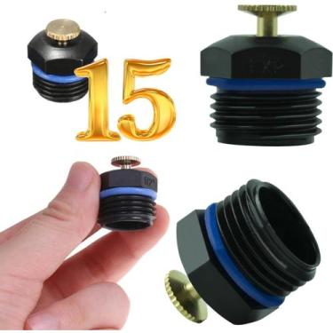 Imagem de Kit com 15 Aspersor Ajustável Para Jardim: Cobre 1/2, Nebulizado - Des